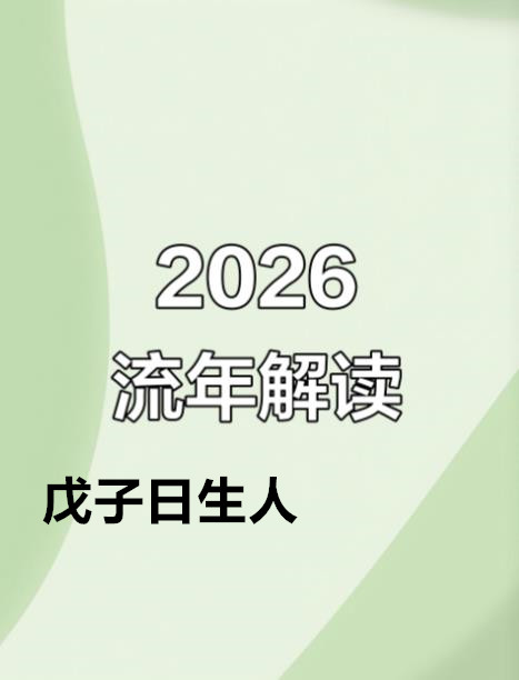 2026年那些日子出生的人会大不利之一：‘戊子’ 日元分析